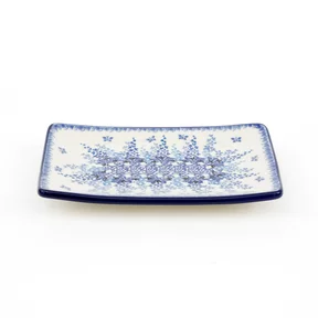 Tacka ceramiczna C27 18/12 cm<br> 3277X Kwiat ostróżki